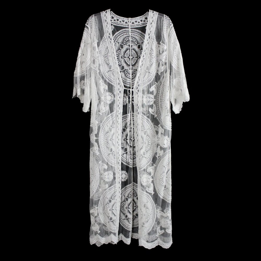 Lace Duster Cover-up